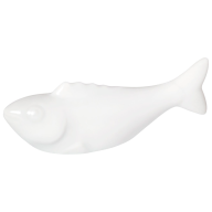 Stäbchenauflage Fisch, Weiß