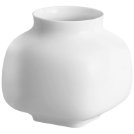 Vase, small, Shape "nova", white, H 17,5 cm