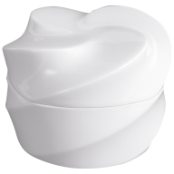 Dose, "Twist", Weiß, Ø 9 cm