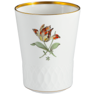 Champagnerbecher, Schwerterrelief, Schwerterjubiläum - Marcolini Tulpe, H 10,5 cm
