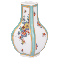 Vase Blüten- und Astmotiv, Lim. 75, H 13 cm