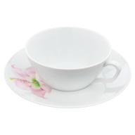 Teetasse, Form "MEISSEN® Cosmopolitan", "Giant Bloom", Hibiskus, V 0,2 l