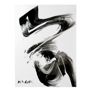 Wandbild Unikat "Plio", 75 x 55 cm