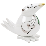 Vogel Spaßvogel, Professor (Wissenschaftler, Forscher, Lehrer), H 6 cm