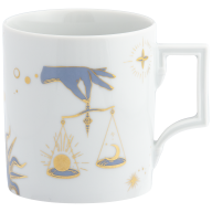 Henkelbecher, Form "Berlin", "MEISSEN Zodiac Collection", Waage, V 0,25 l