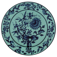 Speiseteller, Form "No 41", "The Original", seladon, Ø 29 cm