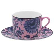Cappuccino cup & saucer, "The Original", pink, V 0,25 l