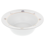 Schüssel, mittel, Form "No 41", Noble Blue, Blütenzweige, Blütenrosetten, Ø 20,5 cm