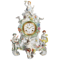 Uhr Vier Elemente, H 47 cm