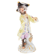 Monkey Orchestra Timpanist, H 15 cm