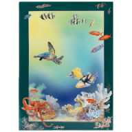 Wandbild Faszinierende Unterwasserwelt, Lim. 25, 43 x 30 cm