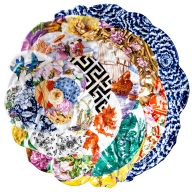 Prunkschale "Meissener Dekorwelten", Ø 29 cm