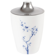 Vase, Form "MEISSEN® Cosmopolitan", Blue Orchid Platinum, H 11 cm