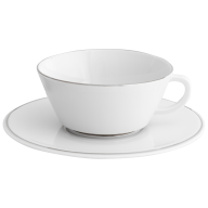 Teetasse, Form "Vitruv", Platinum, V 0,2 l
