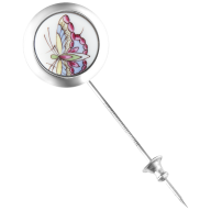 Reversnadel Butterfly, 925 Sterlingsilber