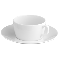 Cappuccinotasse, Form "MEISSEN® Cosmopolitan", Weiß, V 0,3 l