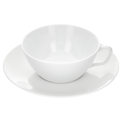 Teetasse, Form "MEISSEN® Cosmopolitan", Weiß, V 0,2 l