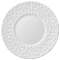 Kaffee/Tee/Cappuccinountertasse, Royal Blossom, Weiß, Form "No 41", Ø 14,5 cm