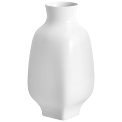 Vase Nova, white, H 51 cm