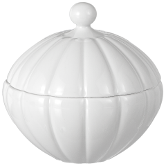 Dose, "Landscape ", Weiß, Ø 11,5 cm