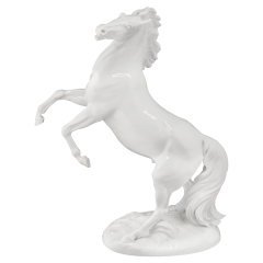Horse "Maestoso", white, H 51 cm