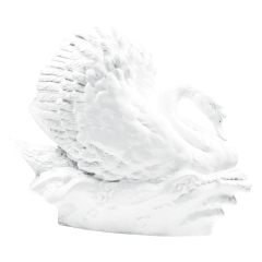 Swan, White, signature Meissen exclusive collection, limited, H 70 cm