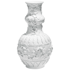 Vase Irmingersche Beläge, H 42 cm