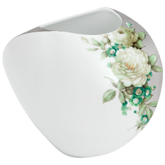 Steinvase "Rosen - Farbenspiel", H 17,5 cm