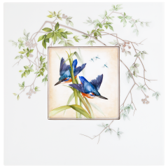 Wandbild, 23 x 23 cm