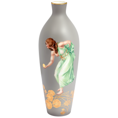 Vase, Kugelspielerin, Lim. 25, H 38,5 cm