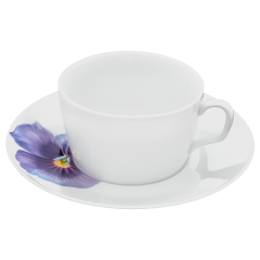 Kaffeetasse, Form "MEISSEN® Cosmopolitan", "Giant Bloom", Stiefmütterchen, V 0,25 l