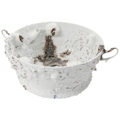 Schale "Small bowl..", Unikat Arlene Shechet, L 48 cm