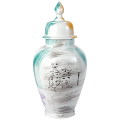 Goldrush I, Unique objects Michael Lucerne, H 64 cm