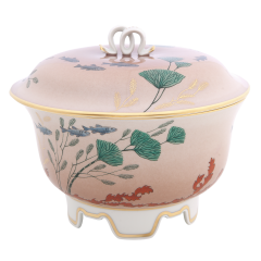 Dose, "Fische und Wasserpflanzen", Form "Paris", 17,5 cm
