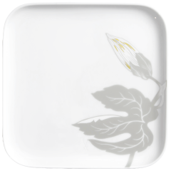 Bread- and Butter Plate, Shape "nova", Passion flower, 16 x 16 cm