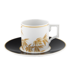 Espresso cup & saucer, "Golden Bamboo", V 0,05 l