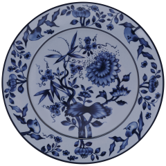 Platzteller, Form "No 41", "The Original", blau, Ø 33 cm