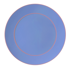 Vorspeise- und Dessertteller, Form "No 41", "Urban Colors", dunkelblau, Ø 22 cm