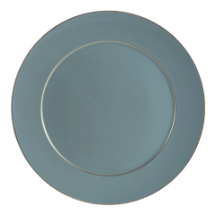Vorspeise- und Dessertteller, Form "No 41", "Urban Colors", petrol, gold, Ø 22 cm