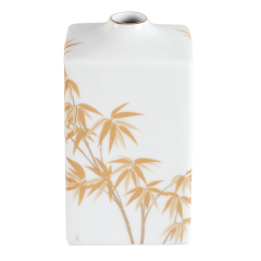 Vase, Shape "MEISSEN® Cosmopolitan", "Golden Bamboo", H 15,5 cm