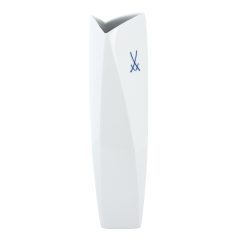 Vase, Markenzeichen Meissen, kobaltblau, H 29 cm