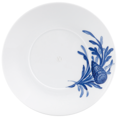 Plate, small, Shape "MEISSEN® Cosmopolitan", "Blue Treasures", Seashell, Ø 20 cm