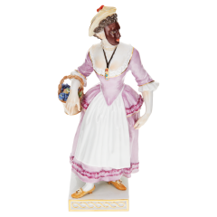 Ortolana, Bunt und gold staffiert