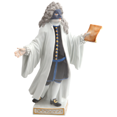 Advokato, Bunt und gold staffiert