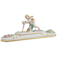 Briefbeschwerer Postbote, Lim. 50, L: 21 cm, H 8,5 cm