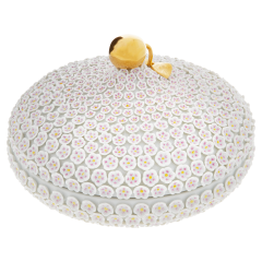 Dose Schneeballblüten, H 11,5 cm