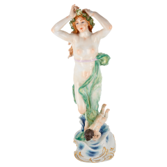 Figur "Geburt der Venus", H 36 cm