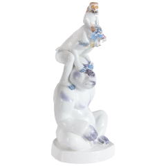 3 Affen, Lim. 25, H 41 cm