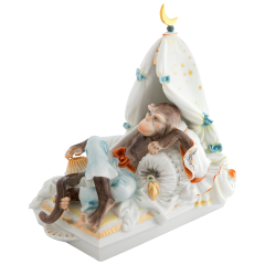 Affe Fips, H 21,5 cm