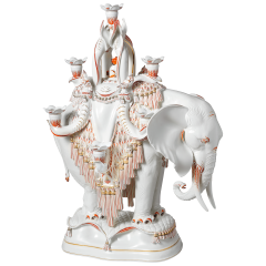 Leuchter "Afrikanischer Elefant", H 73 cm